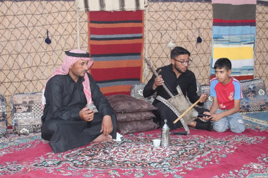فعالية شعرية وغنائية إحياءً للتراث الشعبي في تل براك