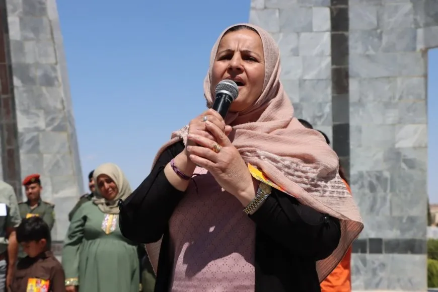 تشييع جثمان شهيد واستذكار شهيدين في كوباني