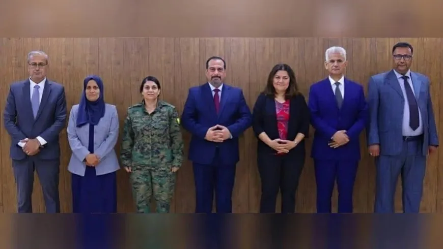 وفد الإدارة الذاتية الديمقراطية يتوجه إلى دمشق