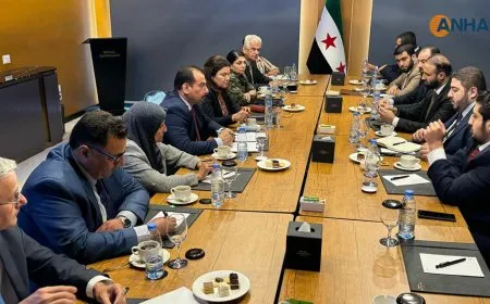 انتهاء الاجتماع بين وفدي شمال وشرق سوريا وسلطة دمشق.. وبيان مشترك مرتقب