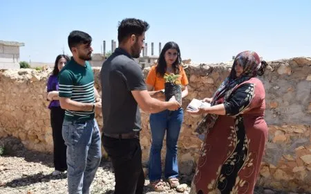 انطلاق فعاليات بيئية في كوباني بمناسبة يوم البيئة العالمي