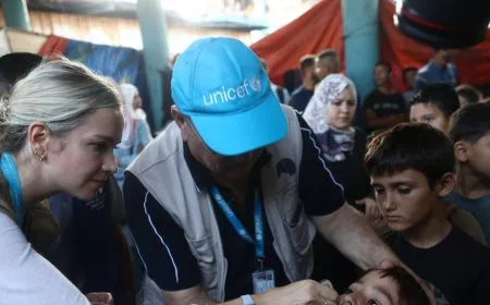 ‏اليونيسف: انهيار القطاع الصحي يهدّد حياة أطفال غزة