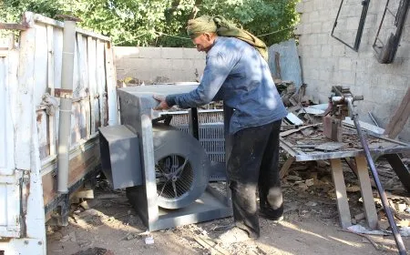 المكيفات الصحراوية خيار أول لأهالي شمال وشرق سوريا لمواجهة حرارة الصيف