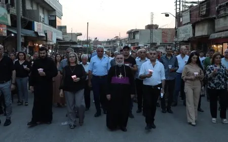 وضع حجر الأساس لنصب تخليداً لضحايا مجازر سيفو في تربه سبيه