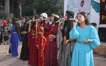 أمسية فنية في إطار المطالبة بالحرية الجسدية للقائد عبد الله أوجلان