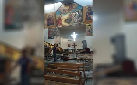انتحاري يفجر نفسه داخل كنيسة في دمشق