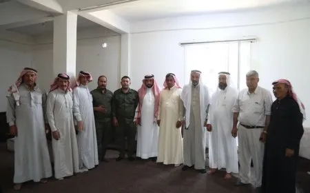 صلح عشائري بين عشيرتي البكارة والأحوس في الرقة