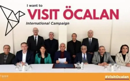 وفد دولي يتوجه إلى إسطنبول ضمن حملة "أرغب أن التقي عبد الله أوجلان"