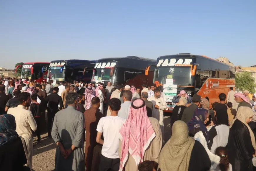 قافلة حجّاج شمال وشرق سوريا تتوجه لأداء مناسك الحج