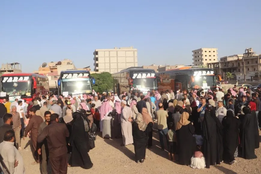 قافلة حجّاج شمال وشرق سوريا تتوجه لأداء مناسك الحج