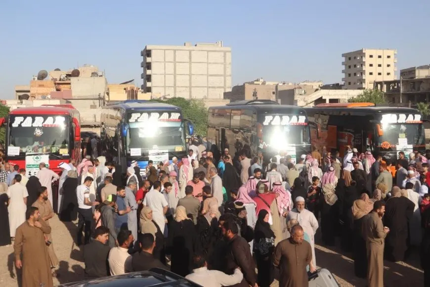 قافلة حجّاج شمال وشرق سوريا تتوجه لأداء مناسك الحج