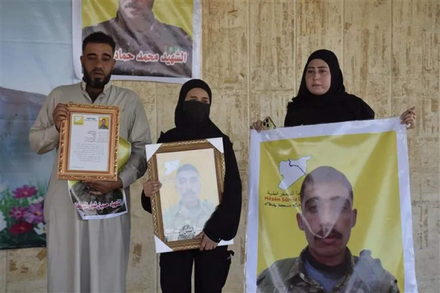 أهالي الحسكة يشيعون جثماني شهيدين إلى مزار الشهيد دجوار