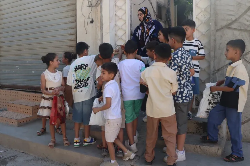ضحكات وزينة.. مشاهد من فرحة الأطفال بالعيد 