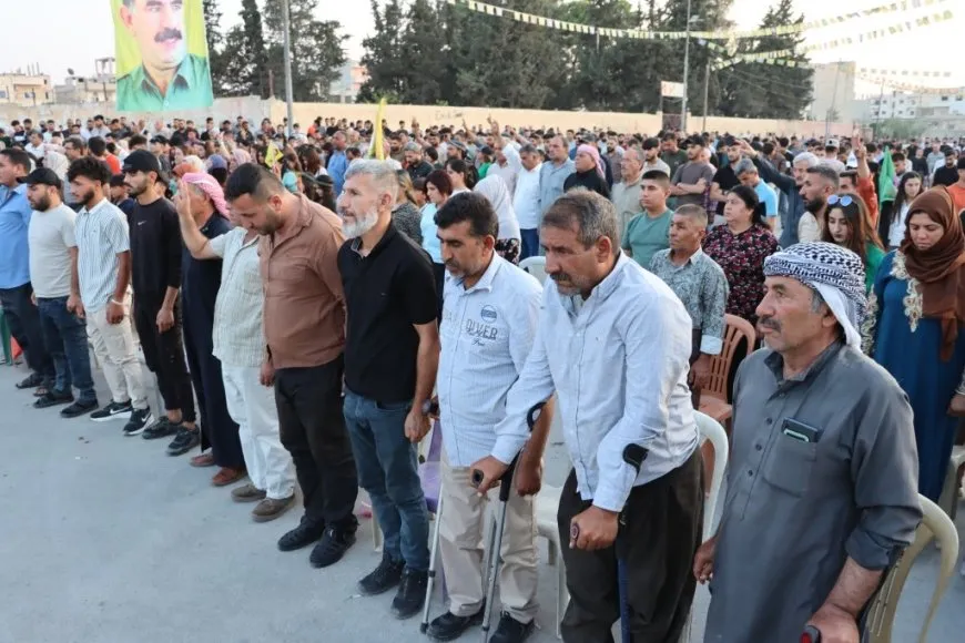 فعالية في كوباني للمطالبة بالحرية الجسدية للقائد عبد الله أوجلان