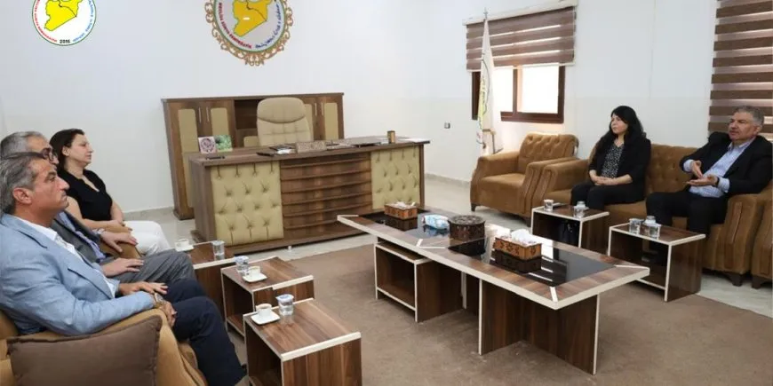 مسد يستقبل التقدمي الكردي ويؤكد على أهمية ترسيخ خطاب وطني جامع