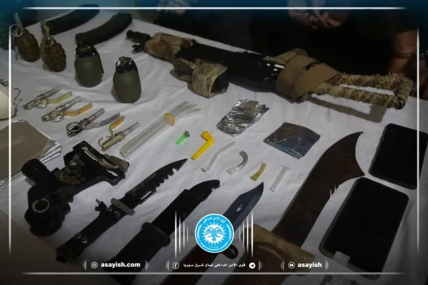 قوى الأمن تلقي القبض على سارقين ومروجين للمخدرات
