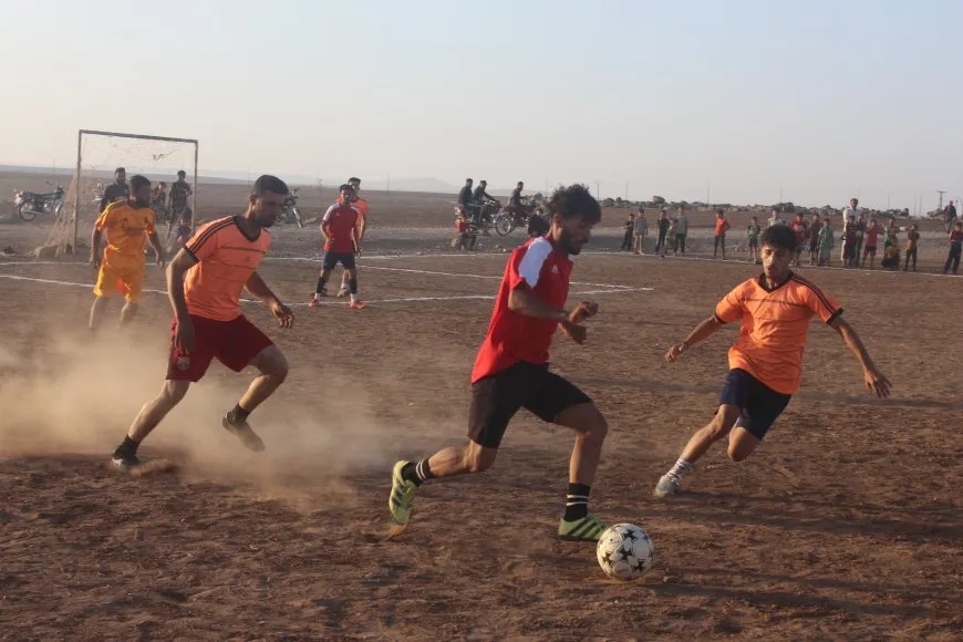 انطلاق دوري الشهيد هوكر لكرة القدم السباعية في ريف جل آغا