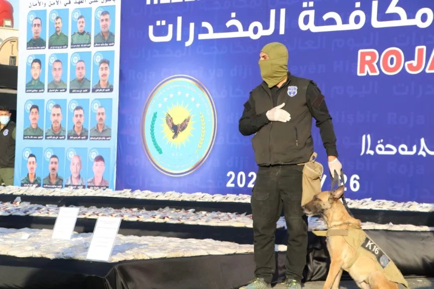 قوى الأمن الداخلي تتلف كميات ضخمة من المواد المخدرة