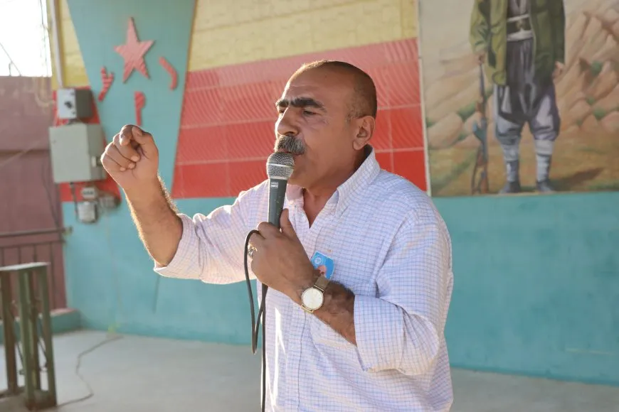 تشييع مهيب للشهيد عبد السلام أحمد في مدينة قامشلو