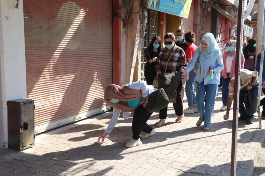 أعمال نظافة مشتركة في قامشلو تعزيزًا للوعي البيئي