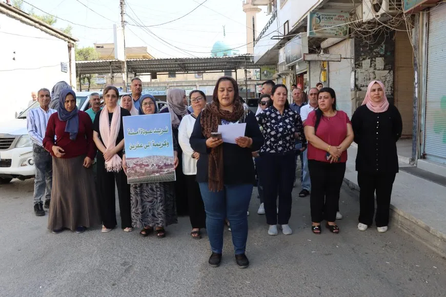 مهجّرو عفرين يطالبون بعودة آمنة إلى مناطقهم