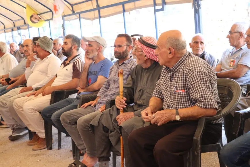 أهالي قامشلو يقدمون التعازي لذوي الشهيدين عبد السلام أحمد وسيبان هيفي