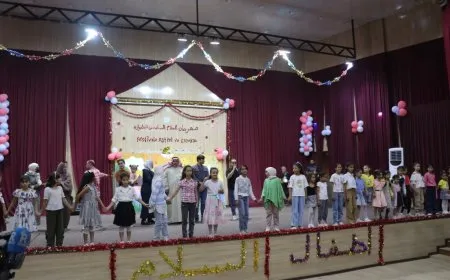 مهرجان الطفولة للسلام في الطبقة يسدل الستار على نشاطاته