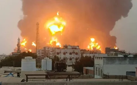 المقاتلات الإسرائيلية تستهدف مواقع للحوثيين في اليمن