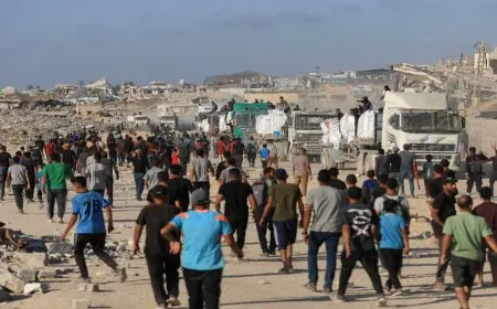 الصليب الأحمر يحذر من تزايد الحوادث قرب مراكز توزيع المساعدات في غزة
