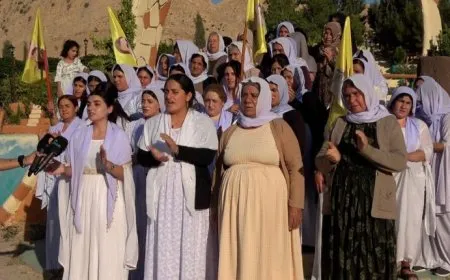 حركة حرية المرأة الإيزيدية تعلن انضمامها لحملة "أرغب بلقاء عبد الله أوجلان"