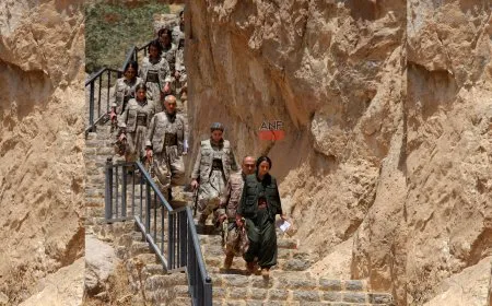 انتهاء مراسم إتلاف مجموعة من الكريلا سلاحها وعودة الوفود