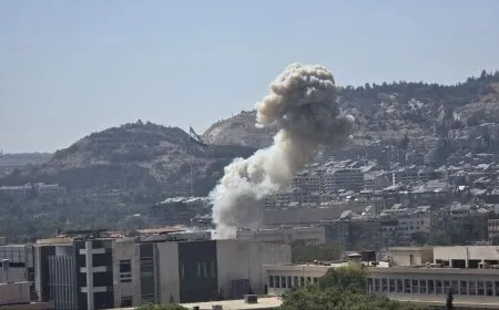 قصف جوي جديد على دمشق يستهدف وزارة الدفاع