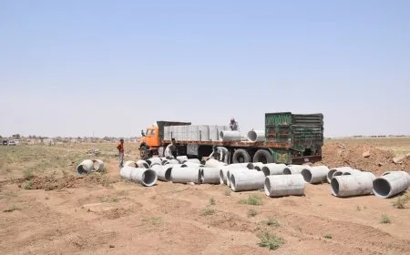 مشاريع خدمية جديدة في الهول والشدادي لتحسين البنية التحتية