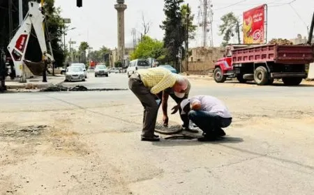 بلدية قامشلو تتحرك لمعالجة ضعف ضخ المياه في عدد من الأحياء