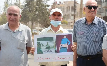وقفة تضامنية للحزب الشيوعي السوري مع السويداء