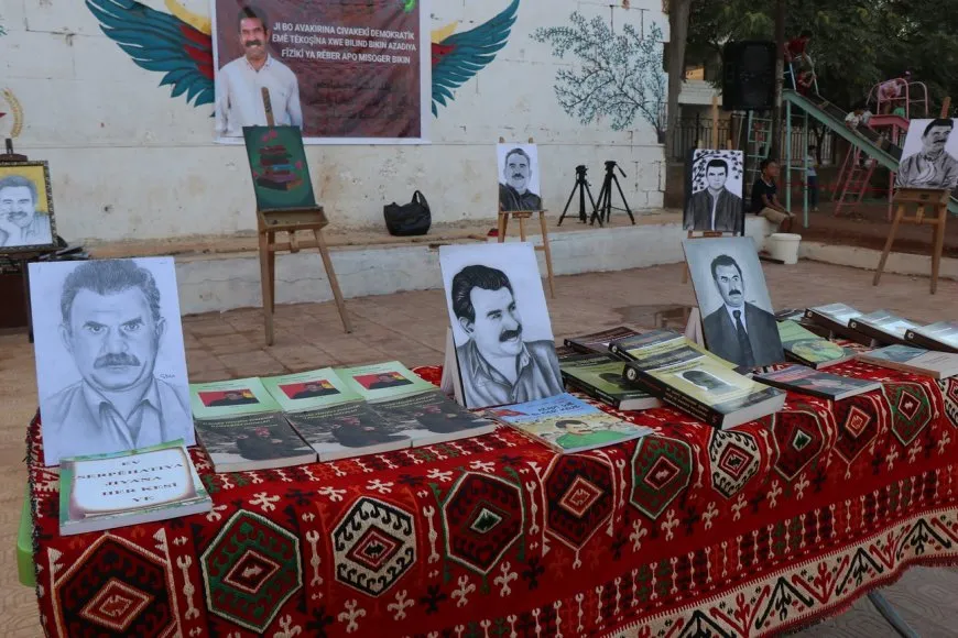 معرض فني في حلب يبرز دور الفن في تجسيد مقاومة القائد عبد الله أوجلان