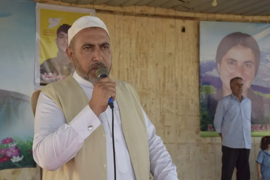 أهالي الحسكة يودعون جثمان مقاتل قسد علي الخلف بمراسم مهيبة