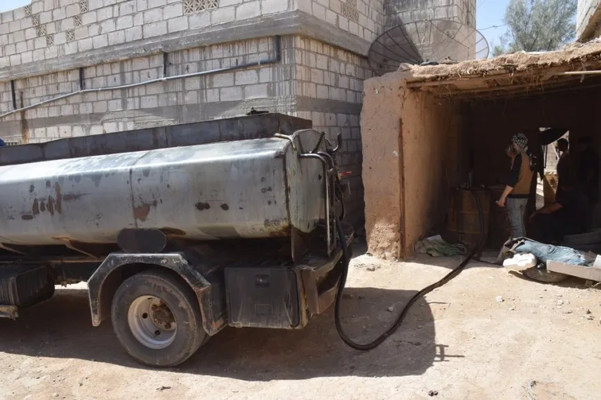 مازوت التدفئة يصل لأكثر من 4 آلاف عائلة في الشدادي والجهود مستمرة