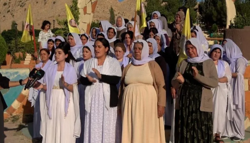 حركة حرية المرأة الإيزيدية تعلن انضمامها لحملة "أرغب بلقاء عبد الله أوجلان"