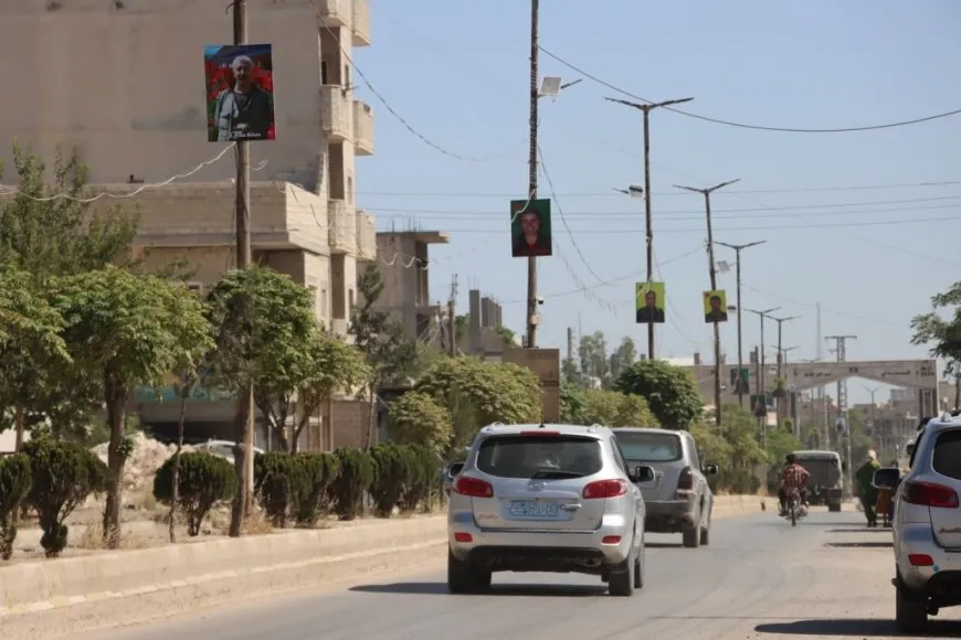 تزيين شوارع كوباني بمناسبة ذكرى ثورة ١٩ تموز
