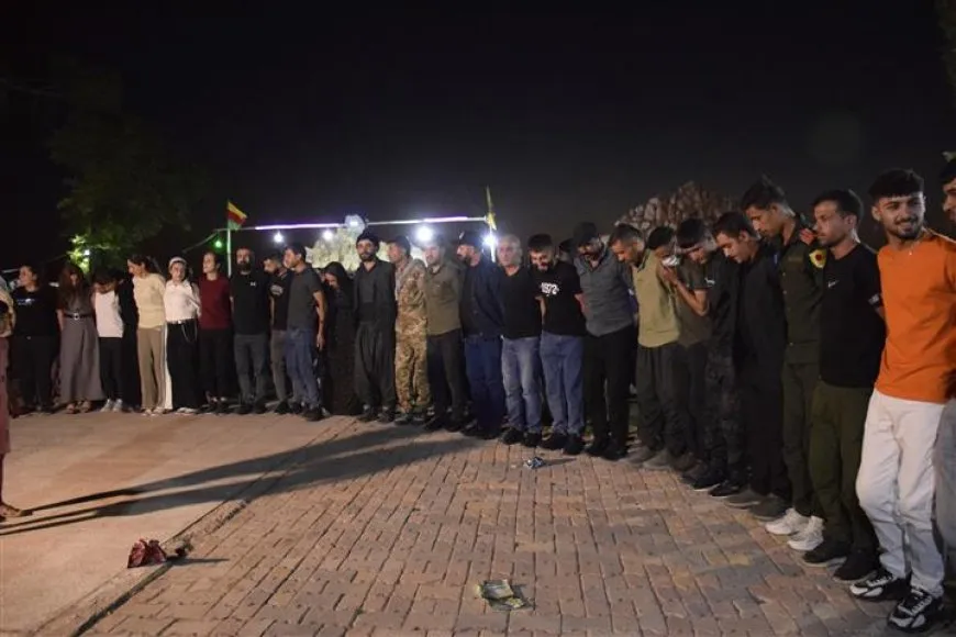 في ميدان الفن... تل تمر تجدد العهد مع القائد عبد الله أوجلان