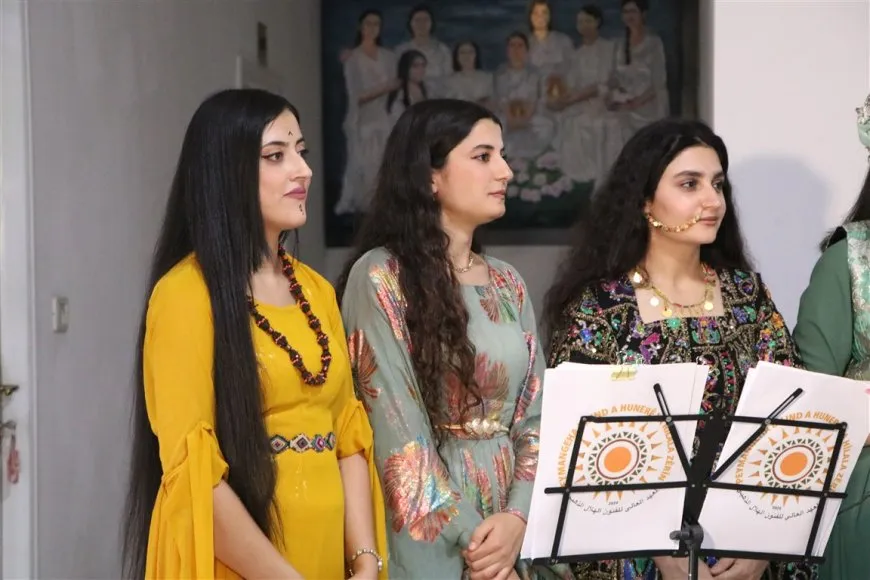 "خريجات المعهد سيكنّ ركيزة لتغيير وتطوير الثقافة والفن في روج آفا"