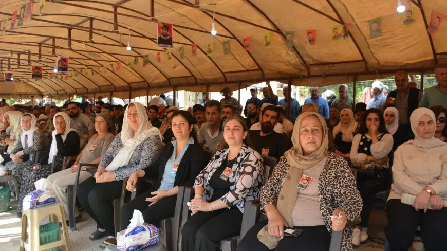 مراسم غيابية لمقاتلة قوات الدفاع الشعبي في كركي لكي