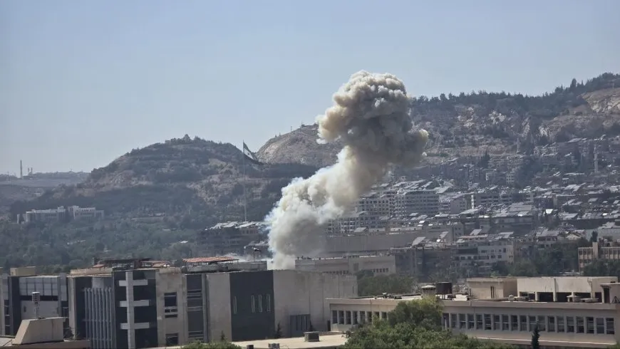 قصف جوي جديد على دمشق يستهدف وزارة الدفاع