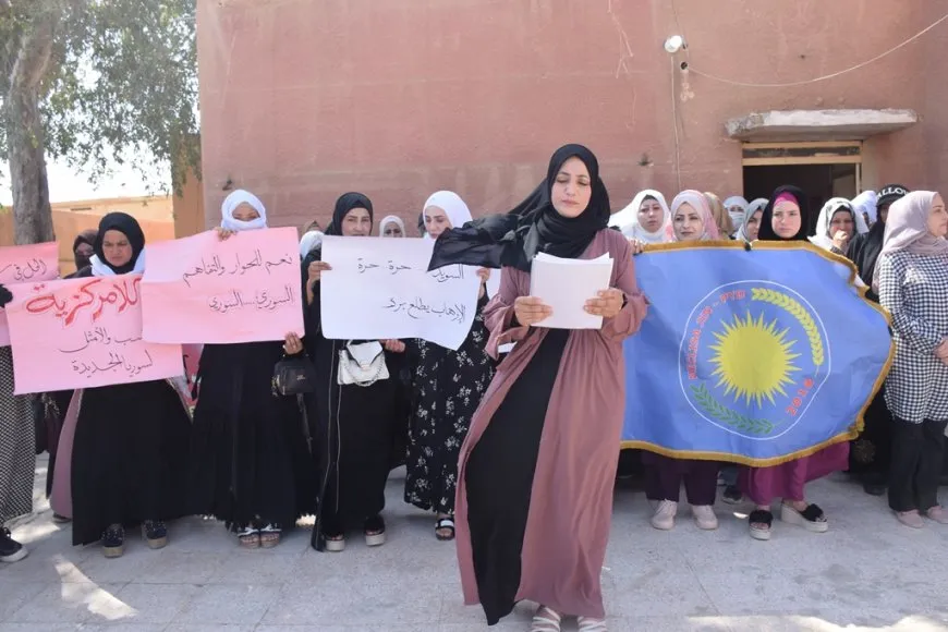 مجالس المرأة في (PYD) تدين المجازر المرتكبة في السويداء