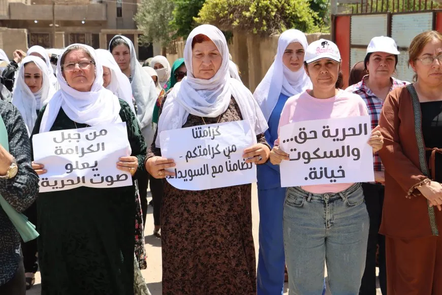مجالس المرأة في (PYD) تدين المجازر المرتكبة في السويداء