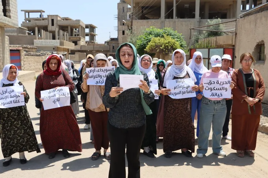 مجالس المرأة في (PYD) تدين المجازر المرتكبة في السويداء