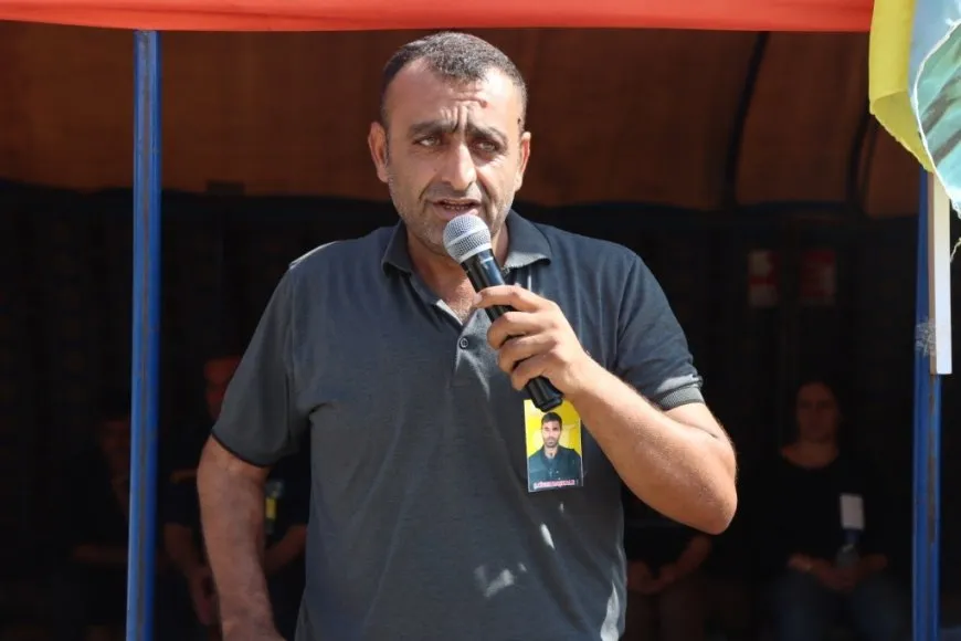 تقديم واجب العزاء لذوي مقاتل قسد جكر باشكاله