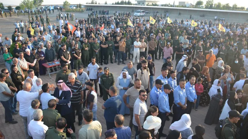 تشييع جثمان الشهيد أحمد الحمدون إلى مثواه الأخير في ديرك