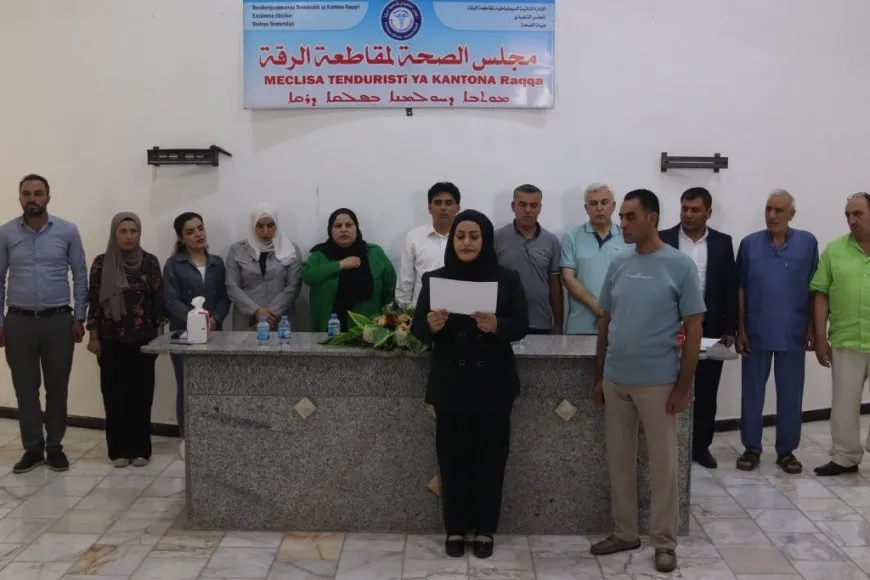 تشكيل مجلس الصحة في مقاطعة الرقة وانتخاب رئاسة مشتركة وأعضاء